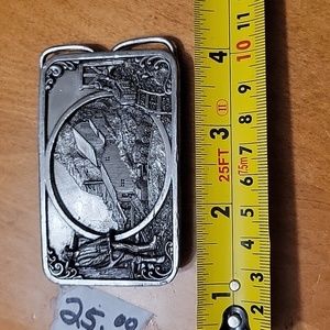 1983 Siskiyou Buckle Co miner belt buckle.